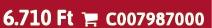 6.710 Ft  C007987000