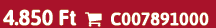 4.850 Ft  C007891000