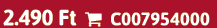 2.490 Ft  C007954000