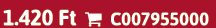 1.420 Ft  C007955000