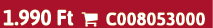 1.990 Ft  C008053000