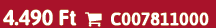 4.490 Ft  C007811000