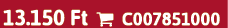 13.150 Ft  C007851000