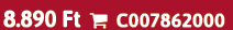 8.890 Ft  C007862000