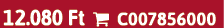 12.080 Ft  C007856000