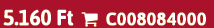 5.160 Ft  C008084000