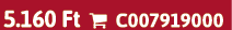 5.160 Ft  C007919000