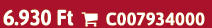 6.930 Ft  C007934000