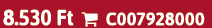 8.530 Ft  C007928000