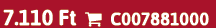 7.110 Ft  C007881000