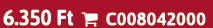 6.350 Ft  C008042000