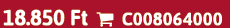 18.850 Ft  C008064000