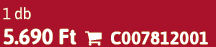 1 db 5.690 Ft  C007812001