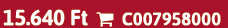 15.640 Ft  C007958000