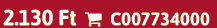 2.130 Ft  C007734000