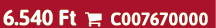 6.540 Ft  C007670000