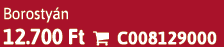 Borosty n 12.700 Ft  C008129000