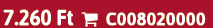 7.260 Ft  C008020000