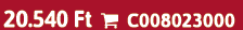 20.540 Ft  C008023000