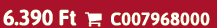 6.390 Ft  C007968000