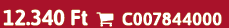 12.340 Ft  C007844000