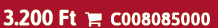 3.200 Ft  C008085000