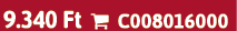 9.340 Ft  C008016000