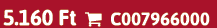 5.160 Ft  C007966000