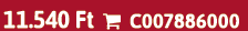 11.540 Ft  C007886000