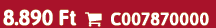 8.890 Ft  C007870000
