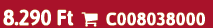 8.290 Ft  C008038000
