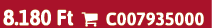 8.180 Ft  C007935000