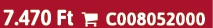 7.470 Ft  C008052000