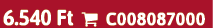 6.540 Ft  C008087000