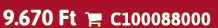 9.670 Ft  C100088000