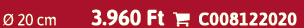  20 cm 3.960 Ft  C008122020