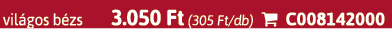 vil gos b zs 3.050 Ft (305 Ft/db)  C008142000