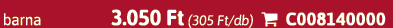 barna 3.050 Ft (305 Ft/db)  C008140000