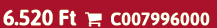 6.520 Ft  C007996000