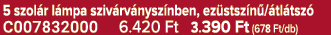 5 szol r l mpa sziv rv nysz nben, ez stsz n / tl tsz C007832000 6.420 Ft 3.390 Ft (678 Ft/db)