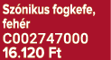 Sz nikus fogkefe, feh r C002747000 16.120 Ft