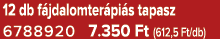 12 db f jdalomter pi s tapasz 6788920 7.350 Ft (612,5 Ft/db)