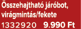  sszehajthat j r bot, vir gmint s/fekete 1332920 9.990 Ft