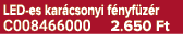 LED es kar csonyi f nyf z r C008466000 2.650 Ft