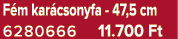 F m kar csonyfa 47,5 cm 6280666 11.700 Ft