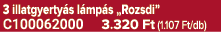 3 illatgyerty s l mp s „Rozsdi” C100062000 3.320 Ft (1.107 Ft/db)