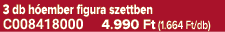 3 db h ember figura szettben C008418000 4.990 Ft (1.664 Ft/db)