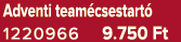 Adventi team csestart 1220966 9.750 Ft