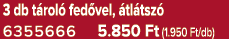 3 db t rol fed vel,  tl tsz  6355666 5.850 Ft (1.950 Ft/db)