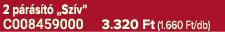 2 p r s t „Sz v” C008459000 3.320 Ft (1.660 Ft/db)